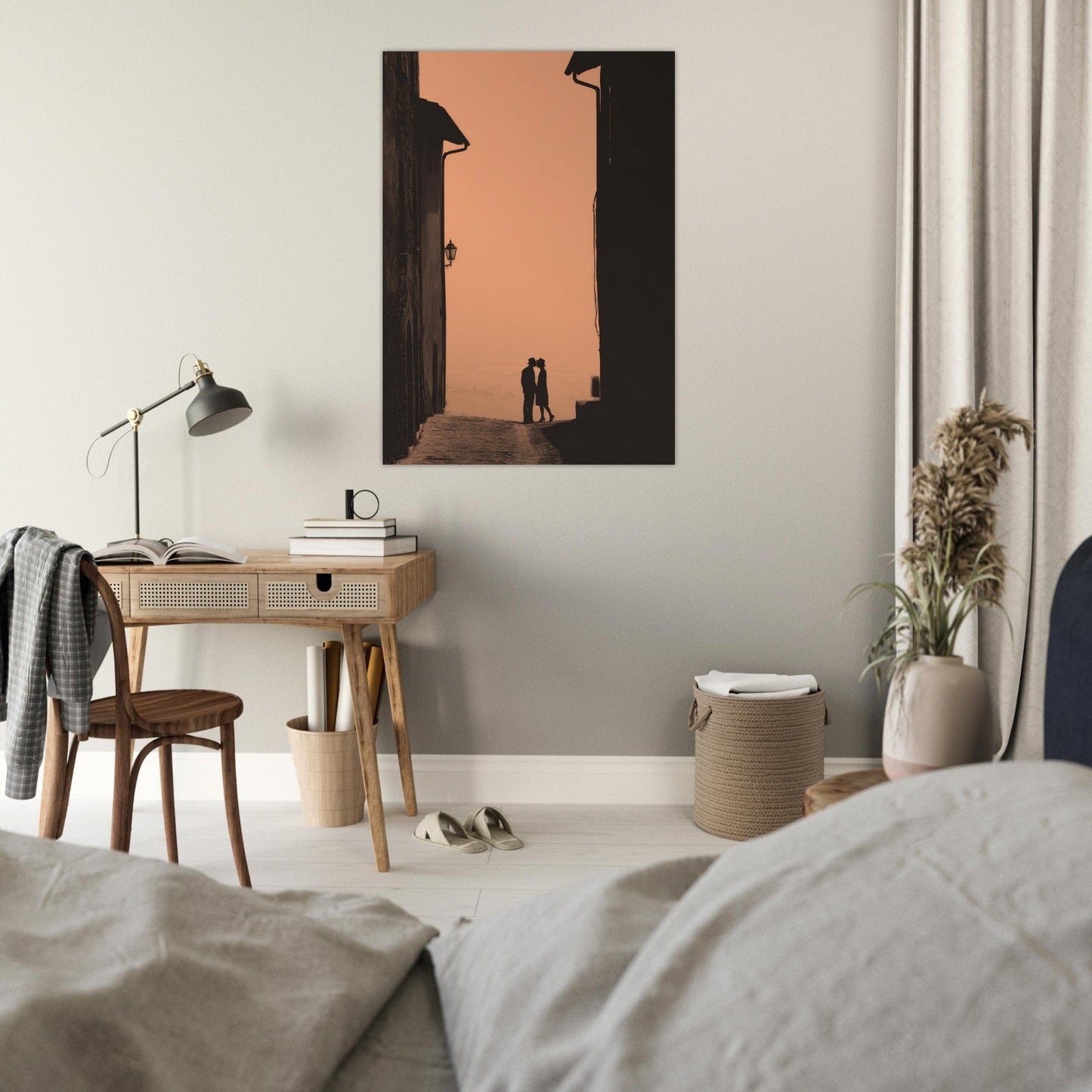 A kiss in the alley poster - Sillystroke