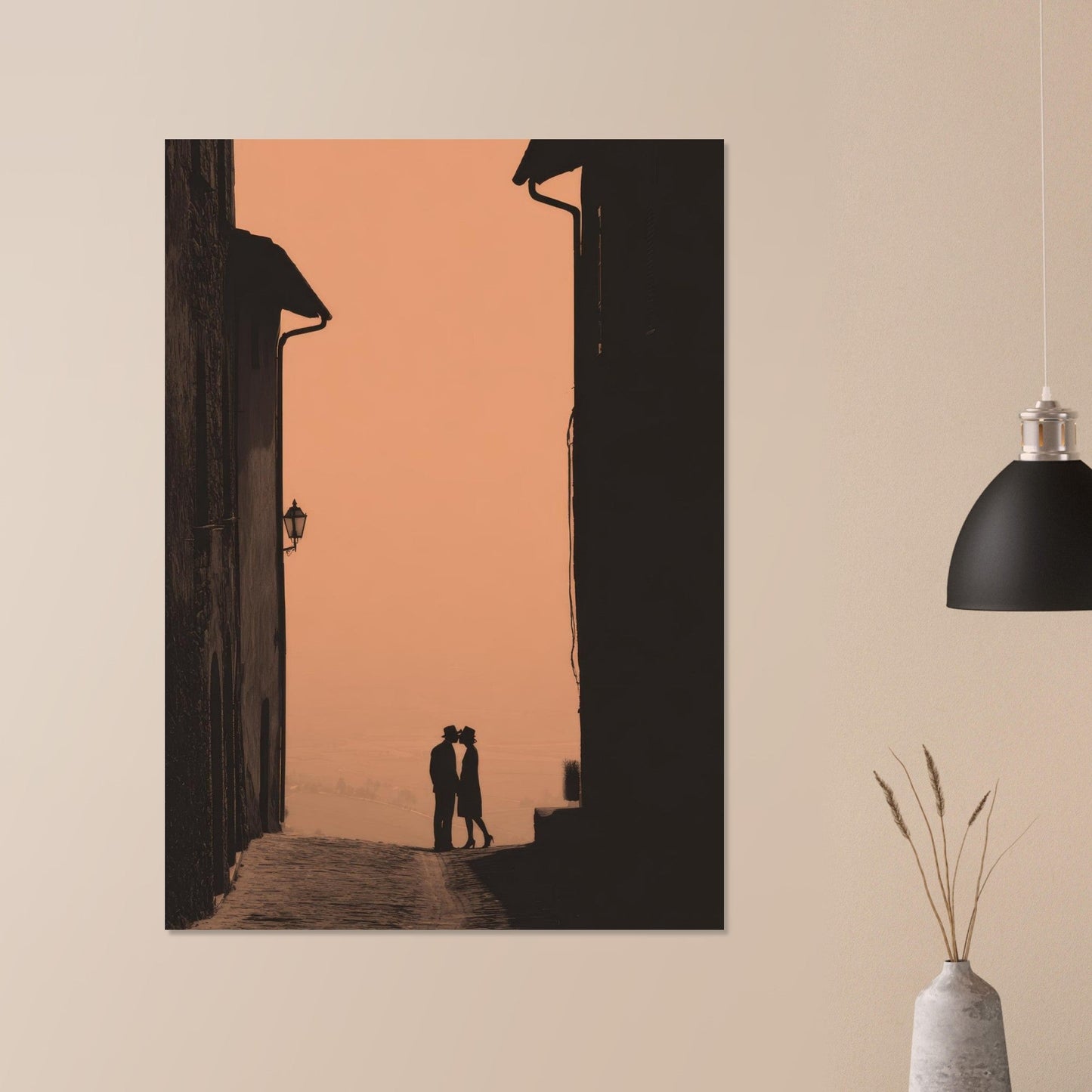 A kiss in the alley poster - Sillystroke