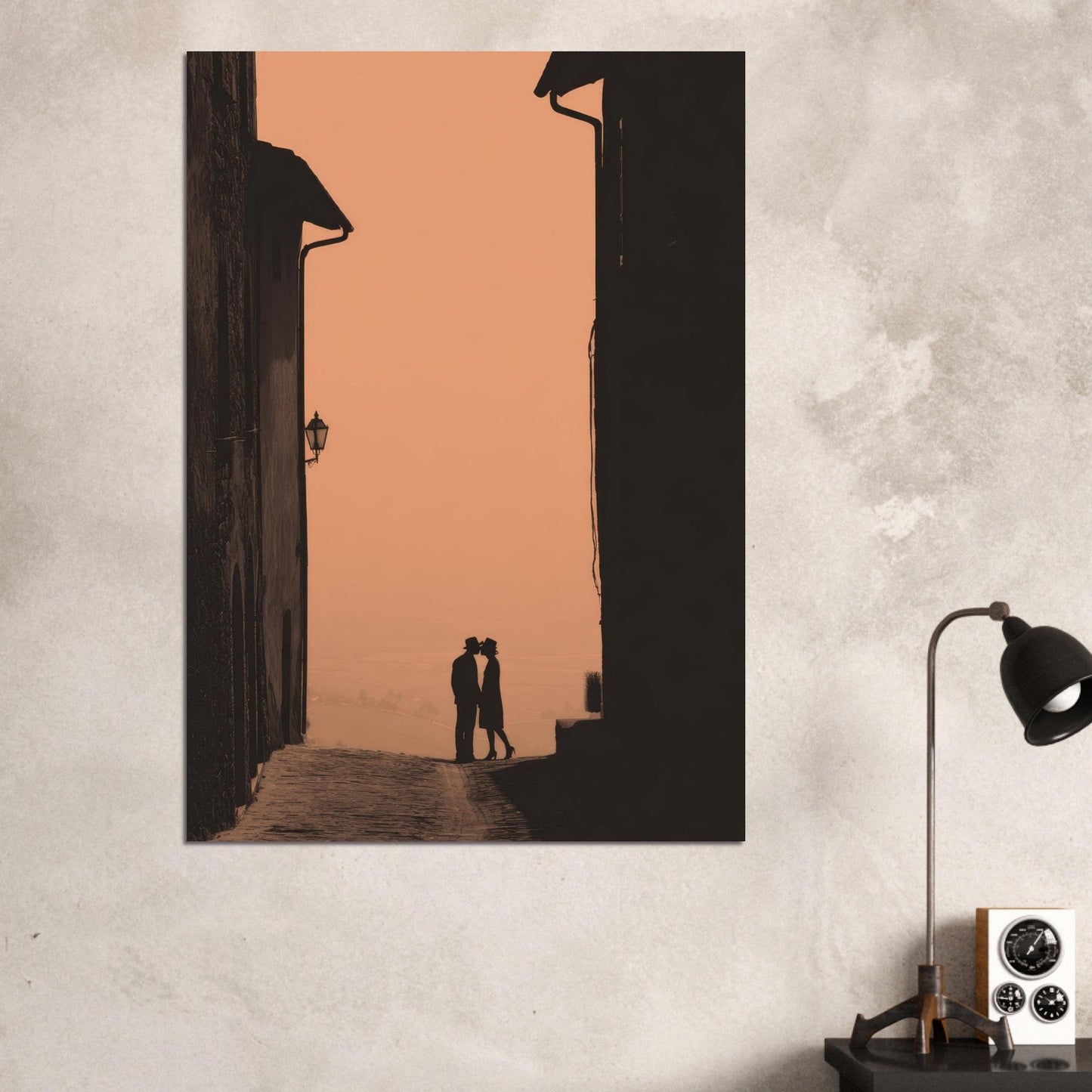 A kiss in the alley poster - Sillystroke
