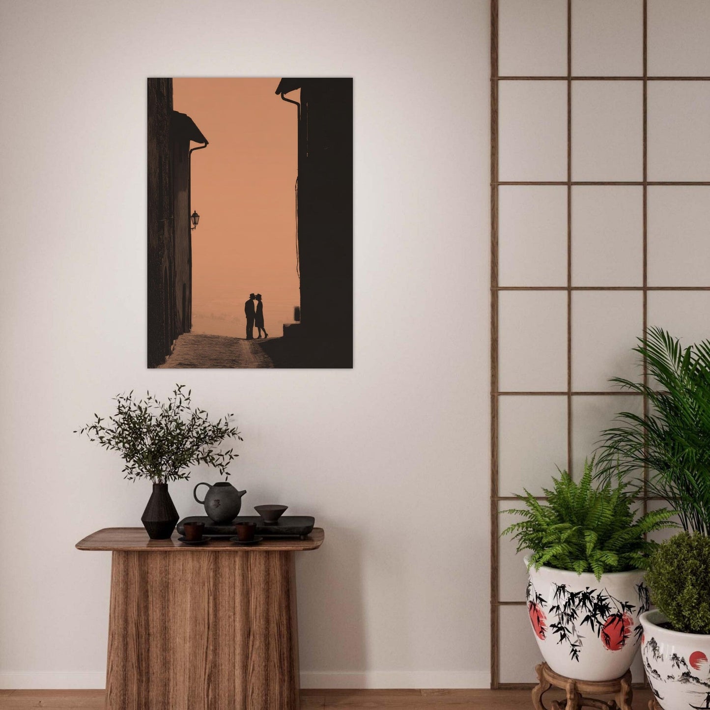 A kiss in the alley poster - Sillystroke