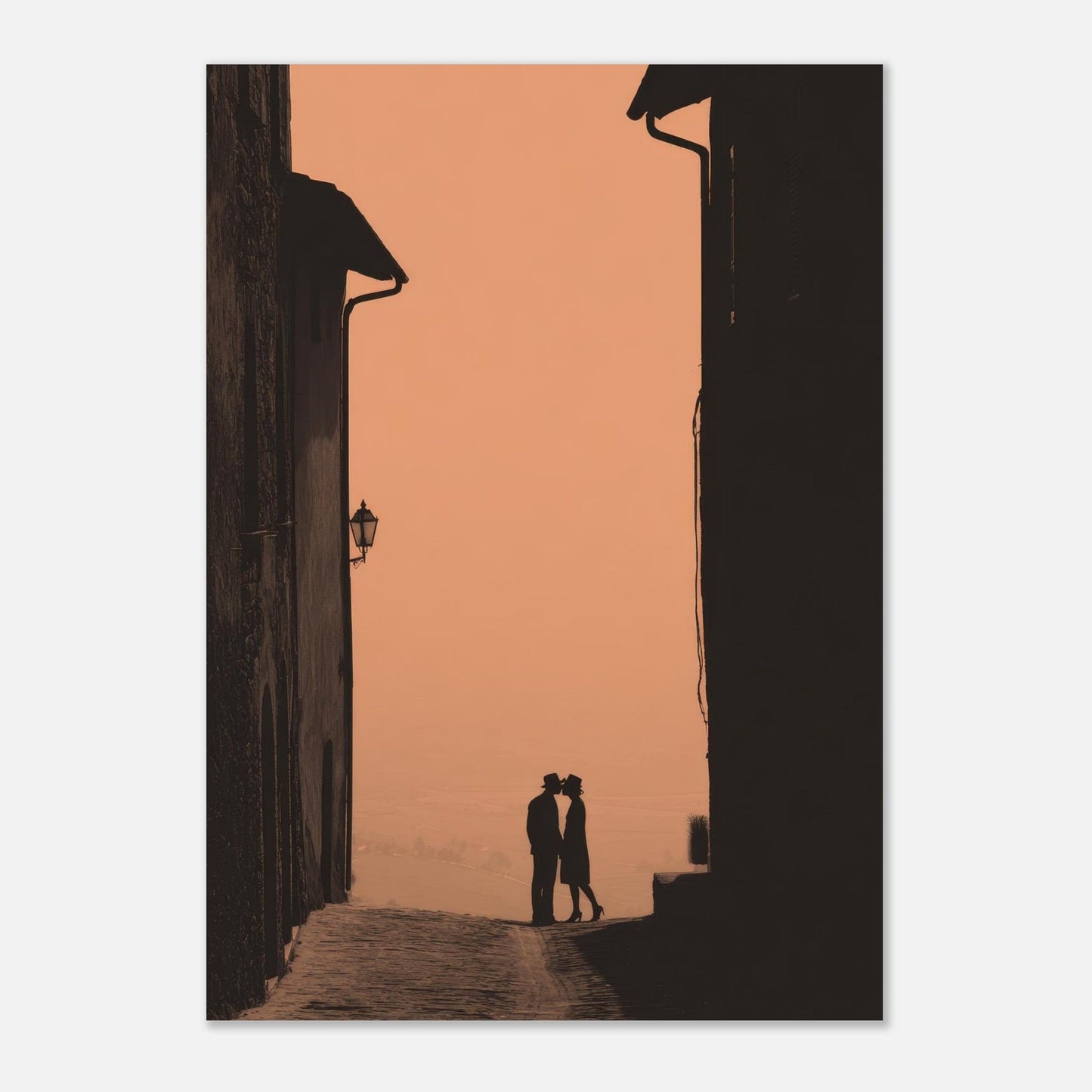 A kiss in the alley poster - Sillystroke