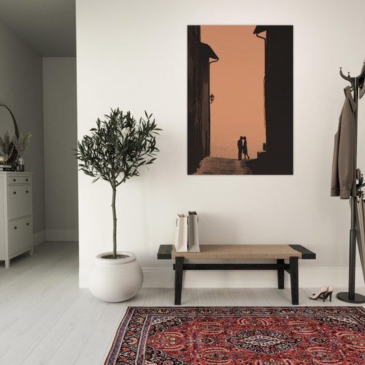 A kiss in the alley poster - Sillystroke