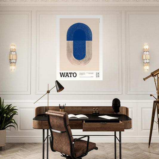 Abstract Art Poster - WATO - Sillystroke