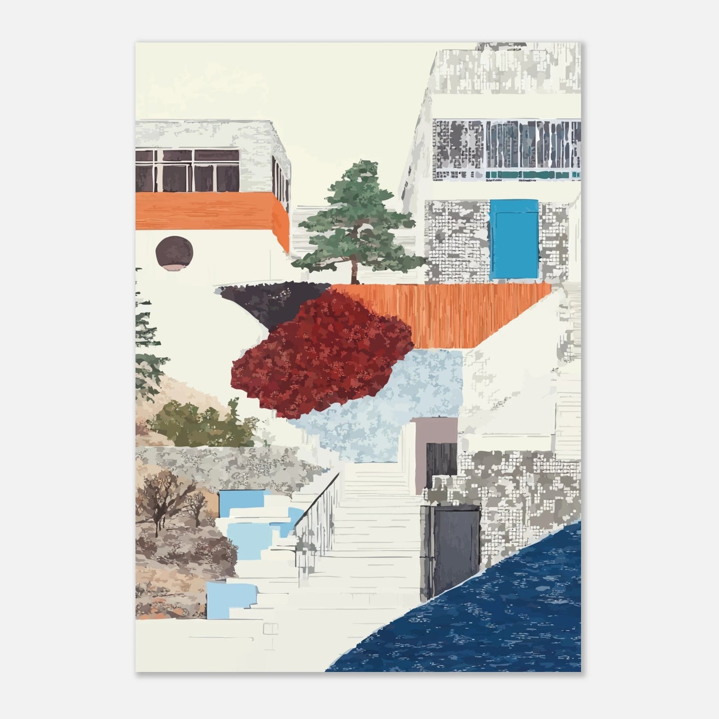 Architectural sketch poster - Sillystroke