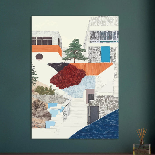 Architectural sketch poster - Sillystroke