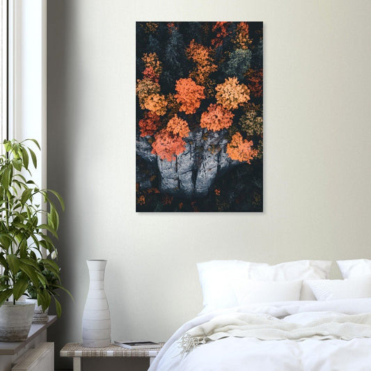 Autumn canopy poster - Sillystroke