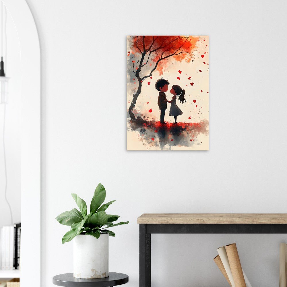 Autumn love poster - Sillystroke