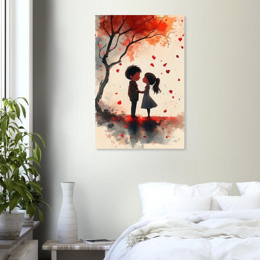 Autumn love poster - Sillystroke