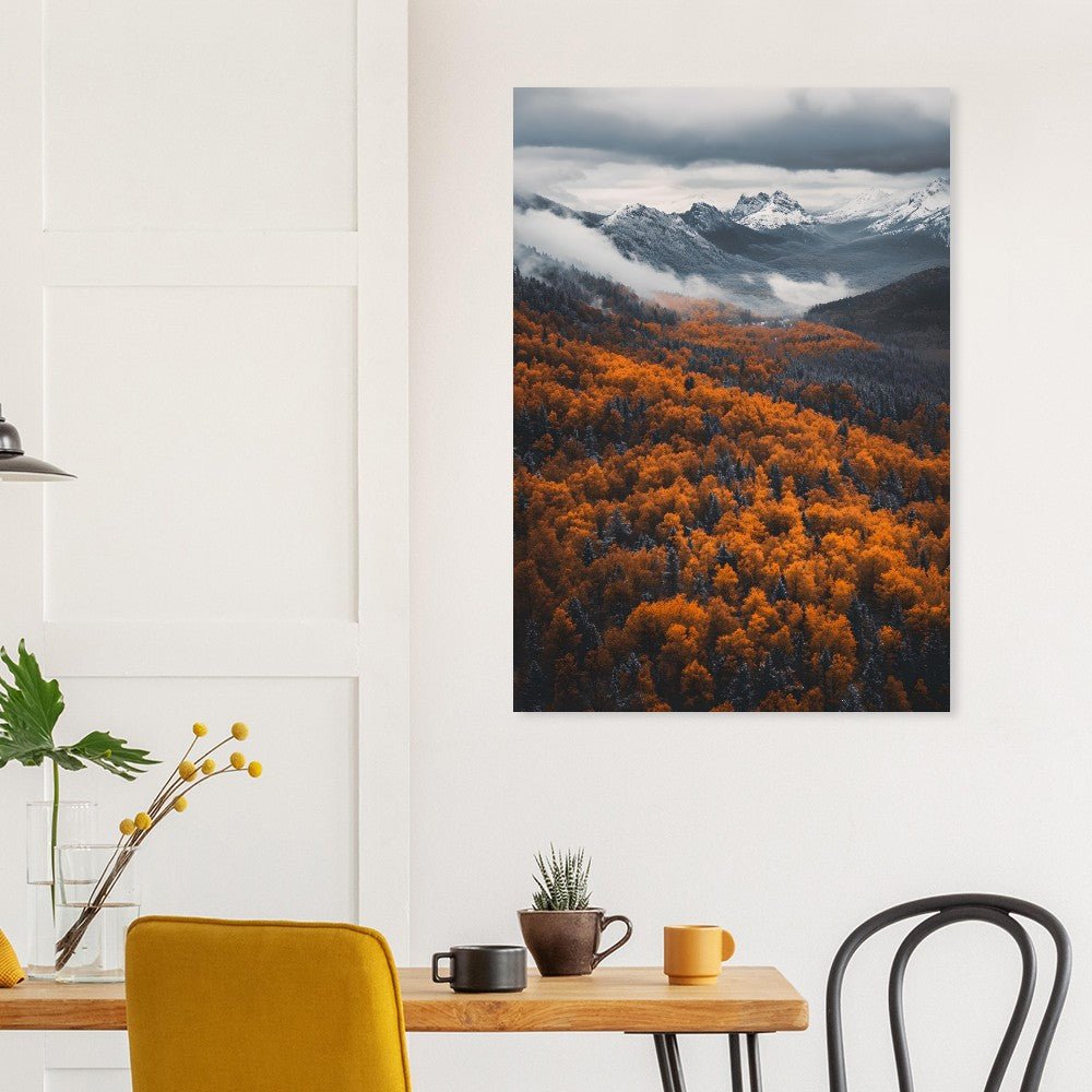 Autumn’s embrace poster - Sillystroke