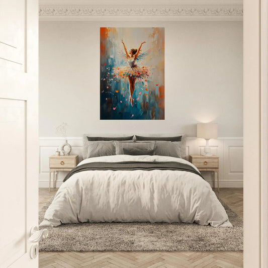 Ballerina poster - Sillystroke