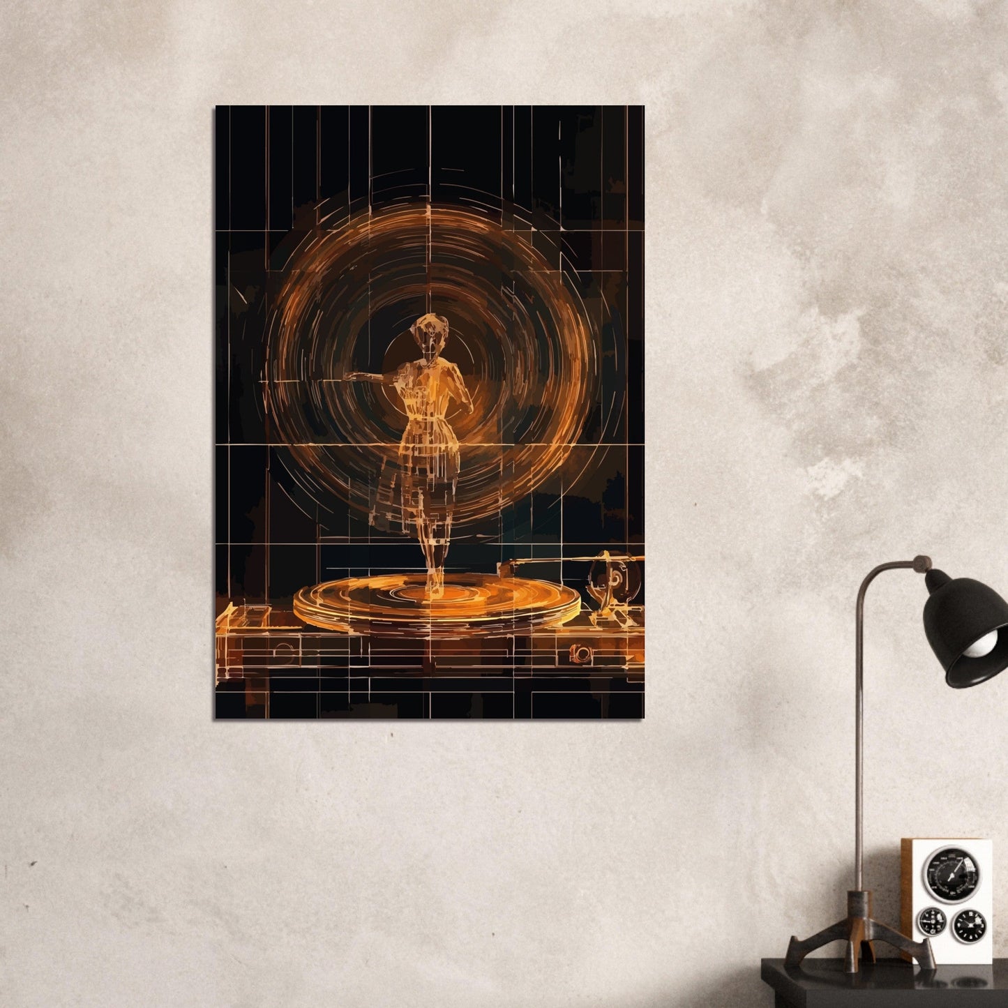 Ballerina vinyl poster - Sillystroke