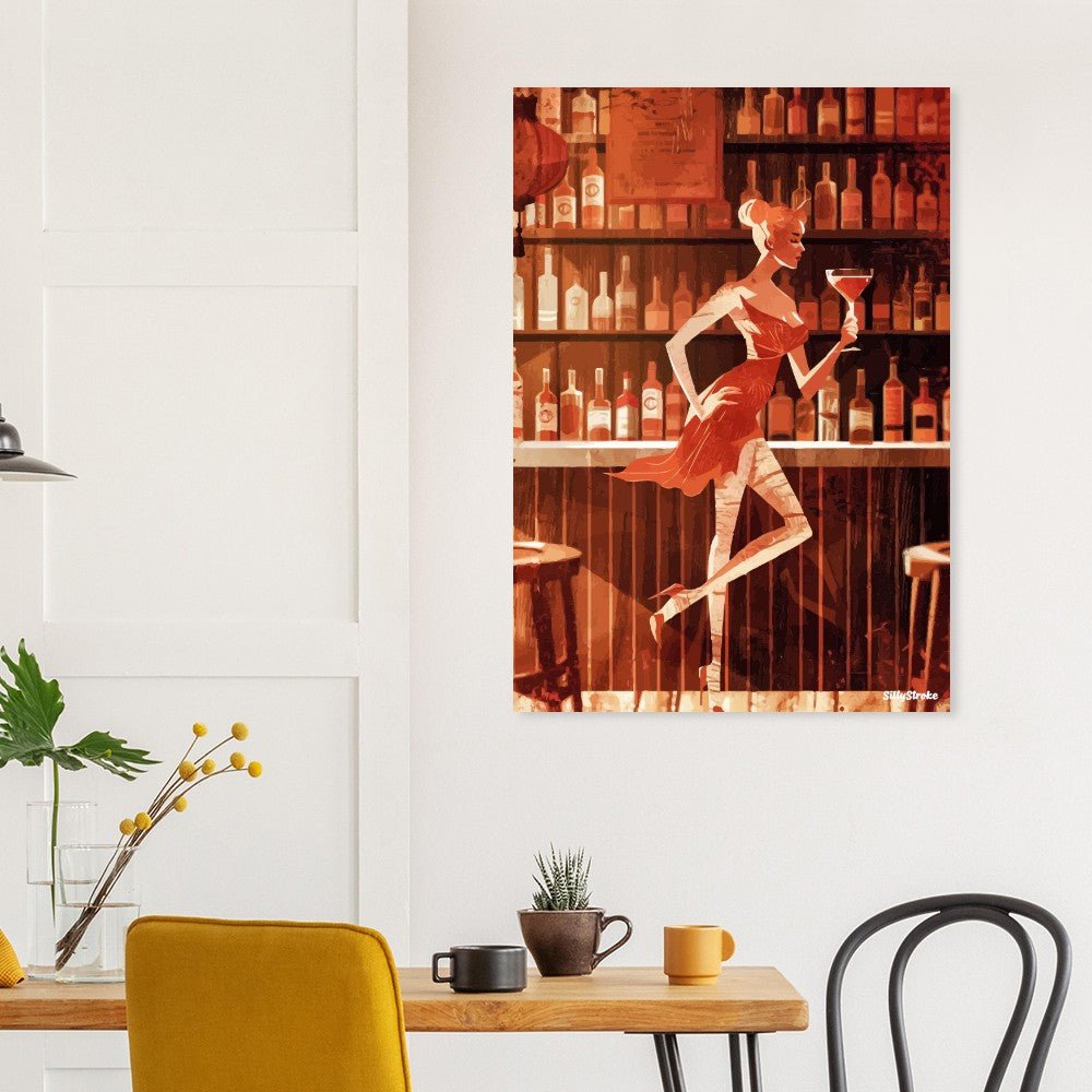 Bar elegance poster - Sillystroke
