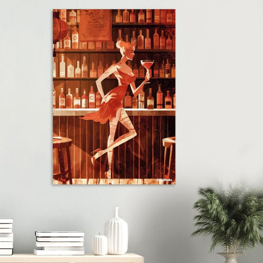 Bar elegance poster - Sillystroke