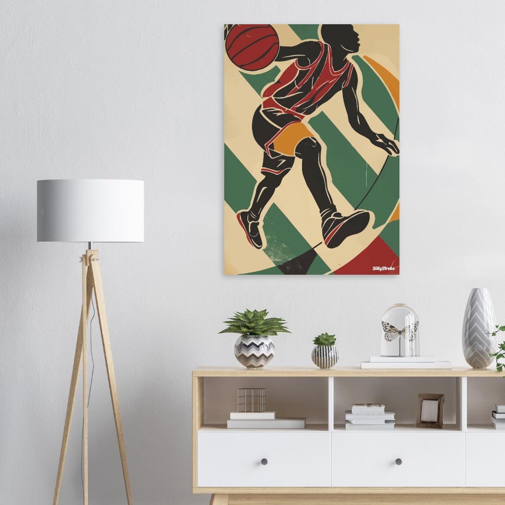 Basketball poster - Sillystroke