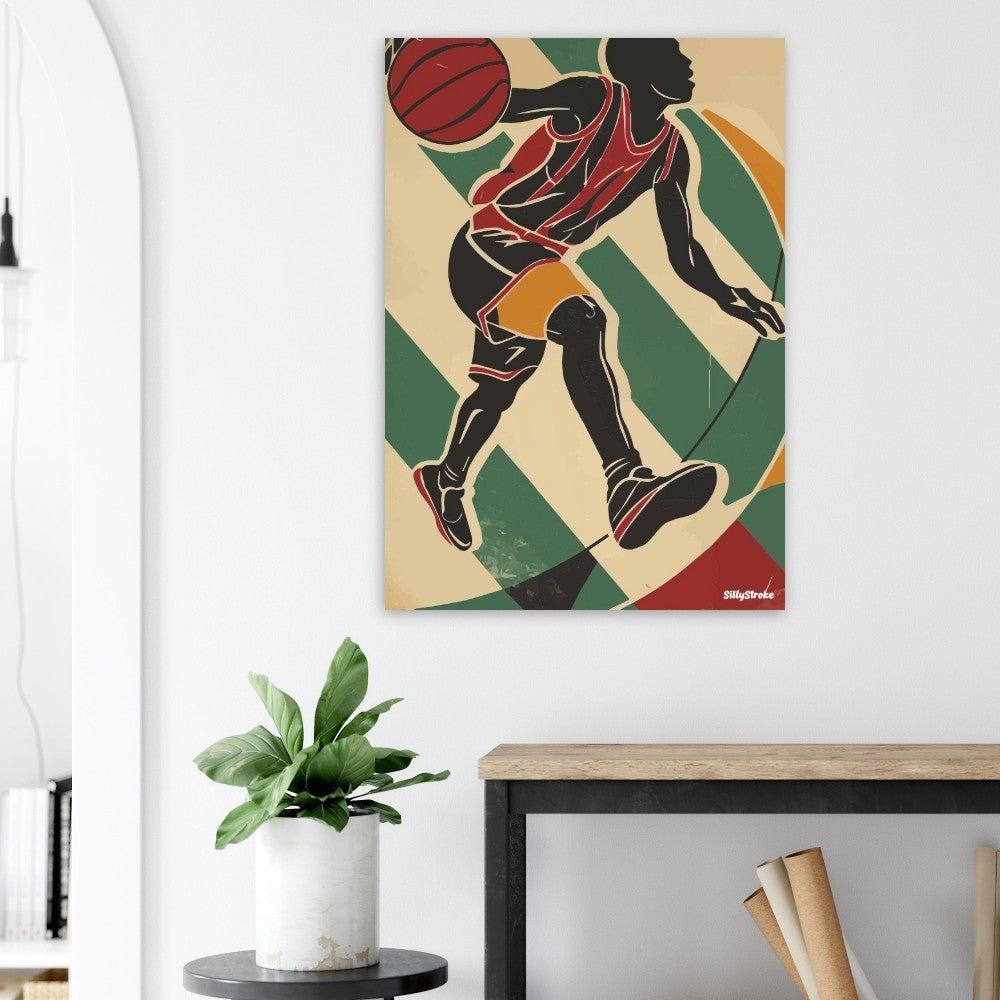 Basketball poster - Sillystroke