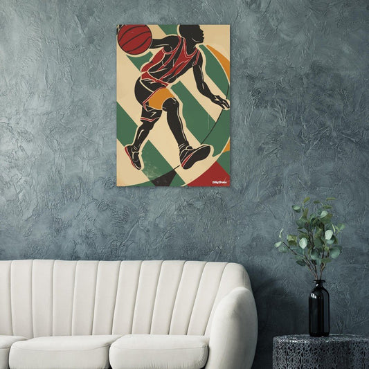 Basketball poster - Sillystroke