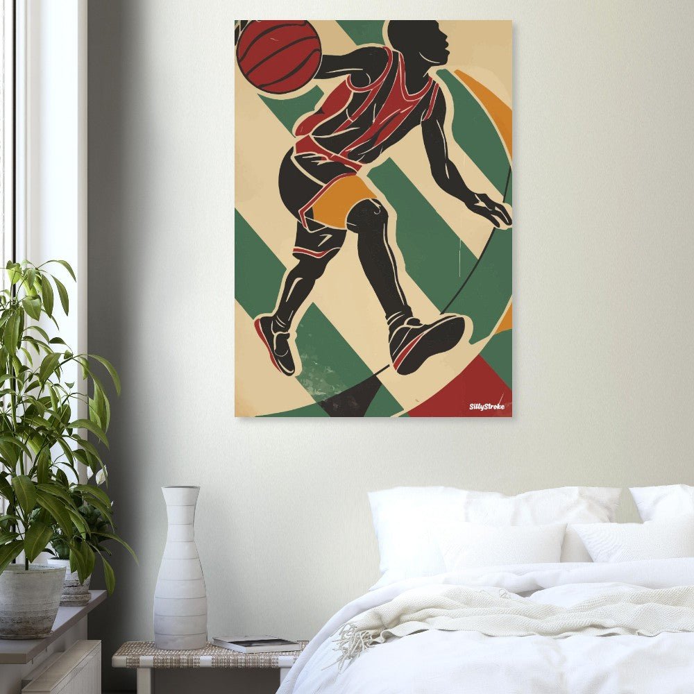 Basketball poster - Sillystroke