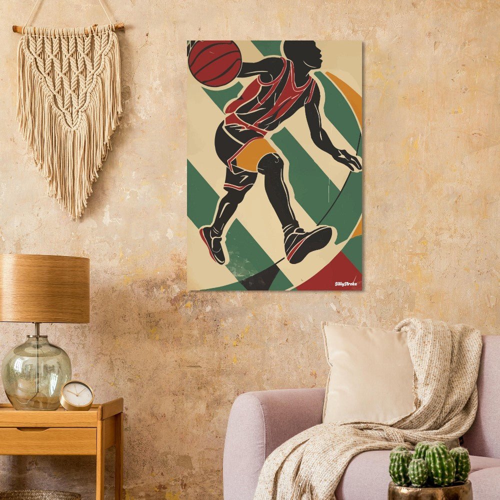 Basketball poster - Sillystroke