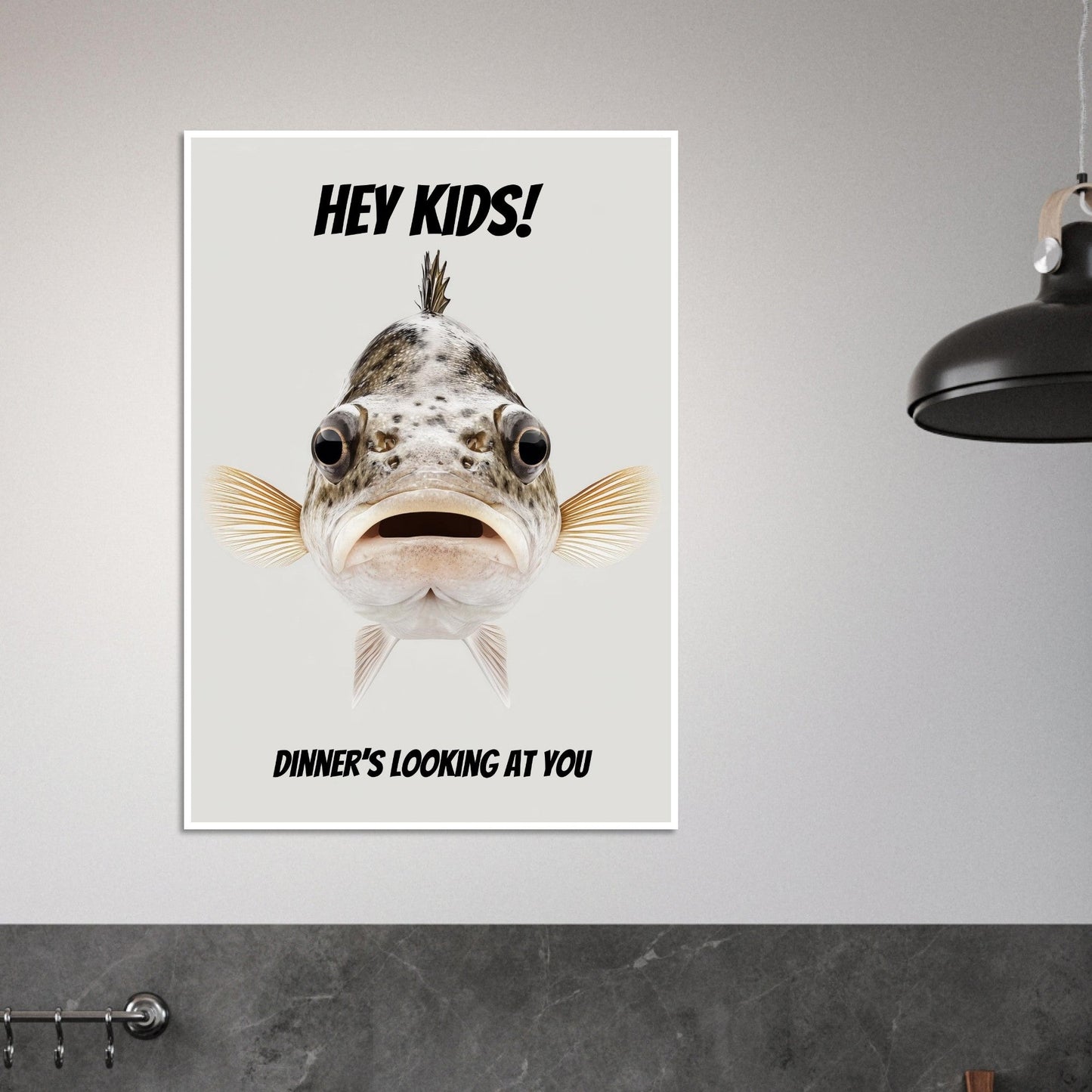 Bass portrait poster - Sillystroke