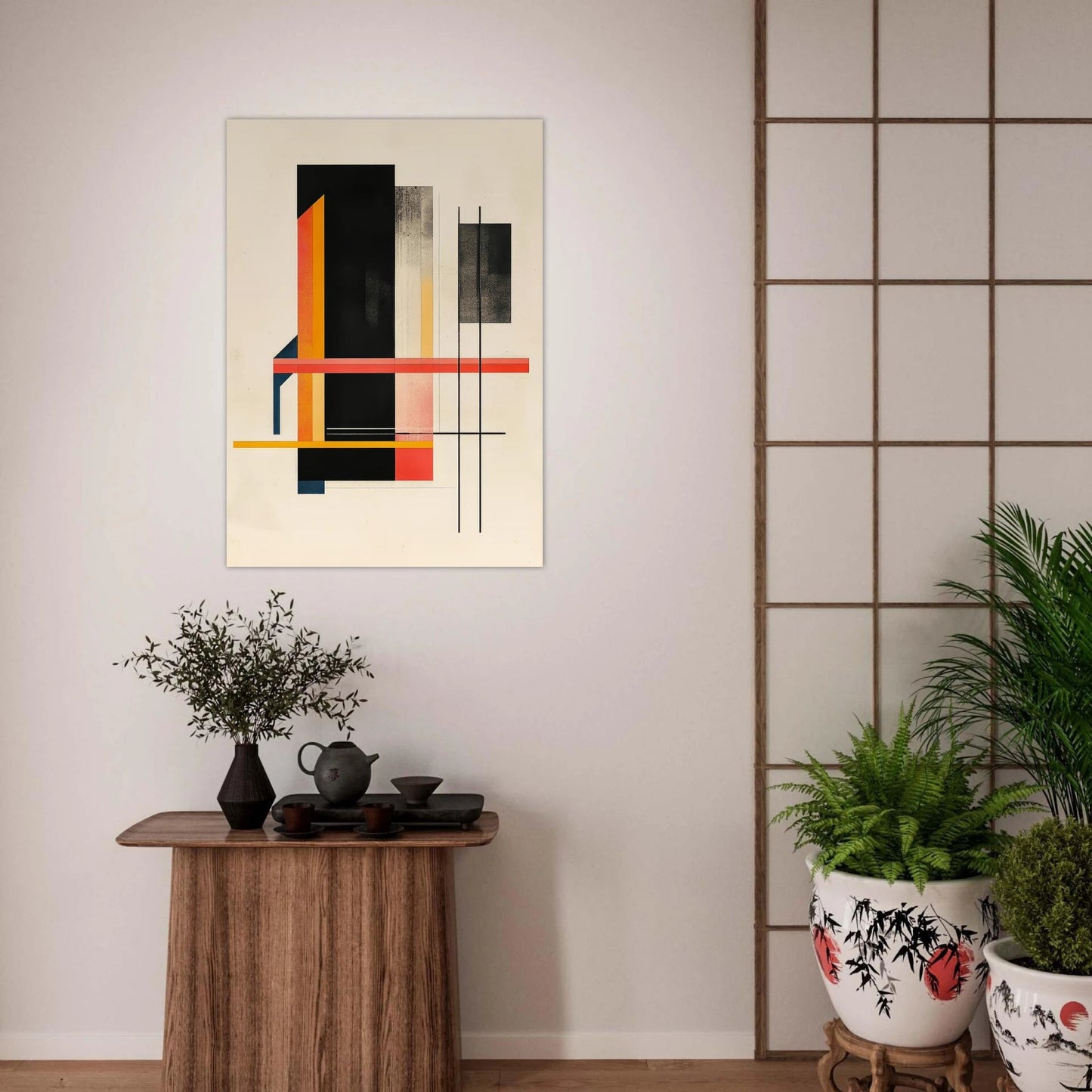 Bauhaus - Inspired art poster - Sillystroke