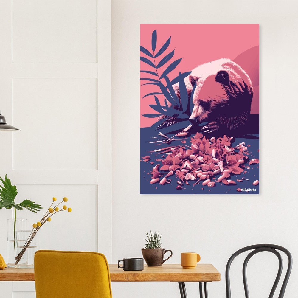 Bear poster - Sillystroke