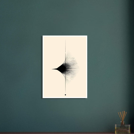 Bird line poster - Sillystroke