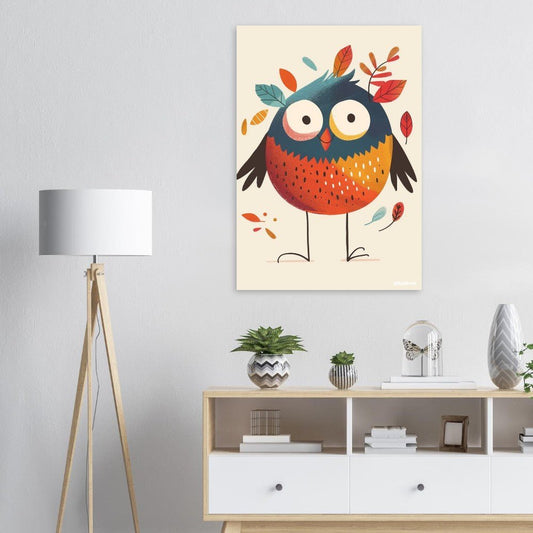 Bird poster - Sillystroke