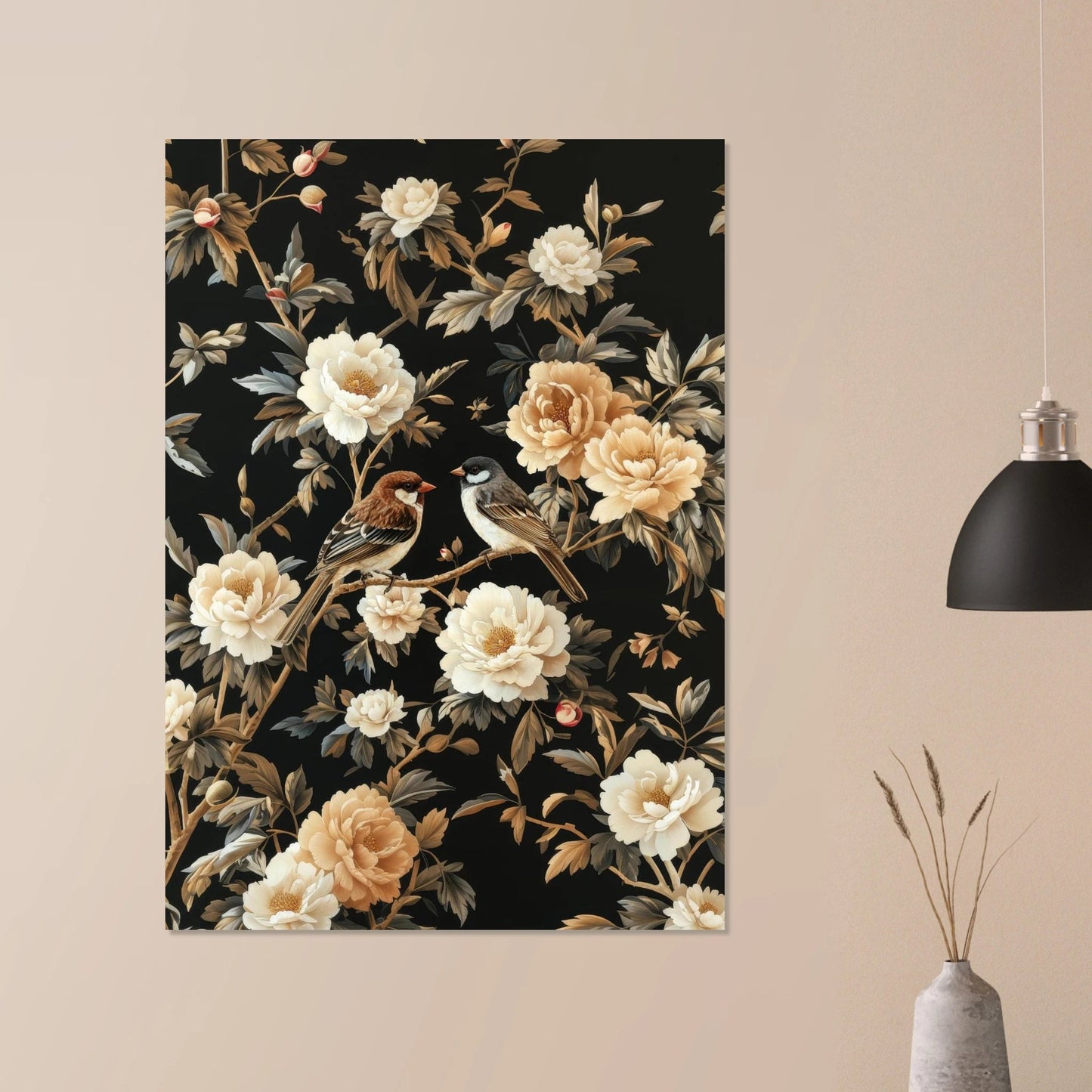 Birds in tree poster - Sillystroke