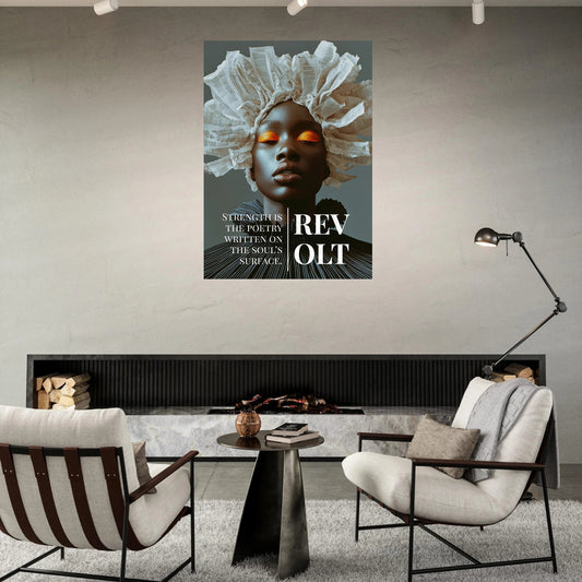 Bold fashion art poster - Sillystroke