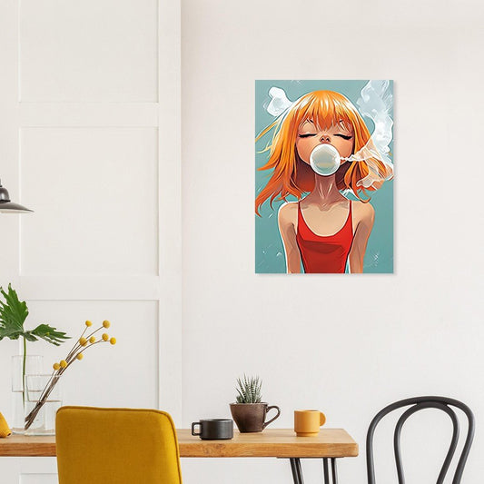 Bubble smoke poster - Sillystroke