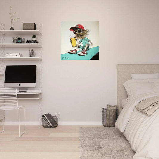 Charlie Boo - cheers poster - Sillystroke