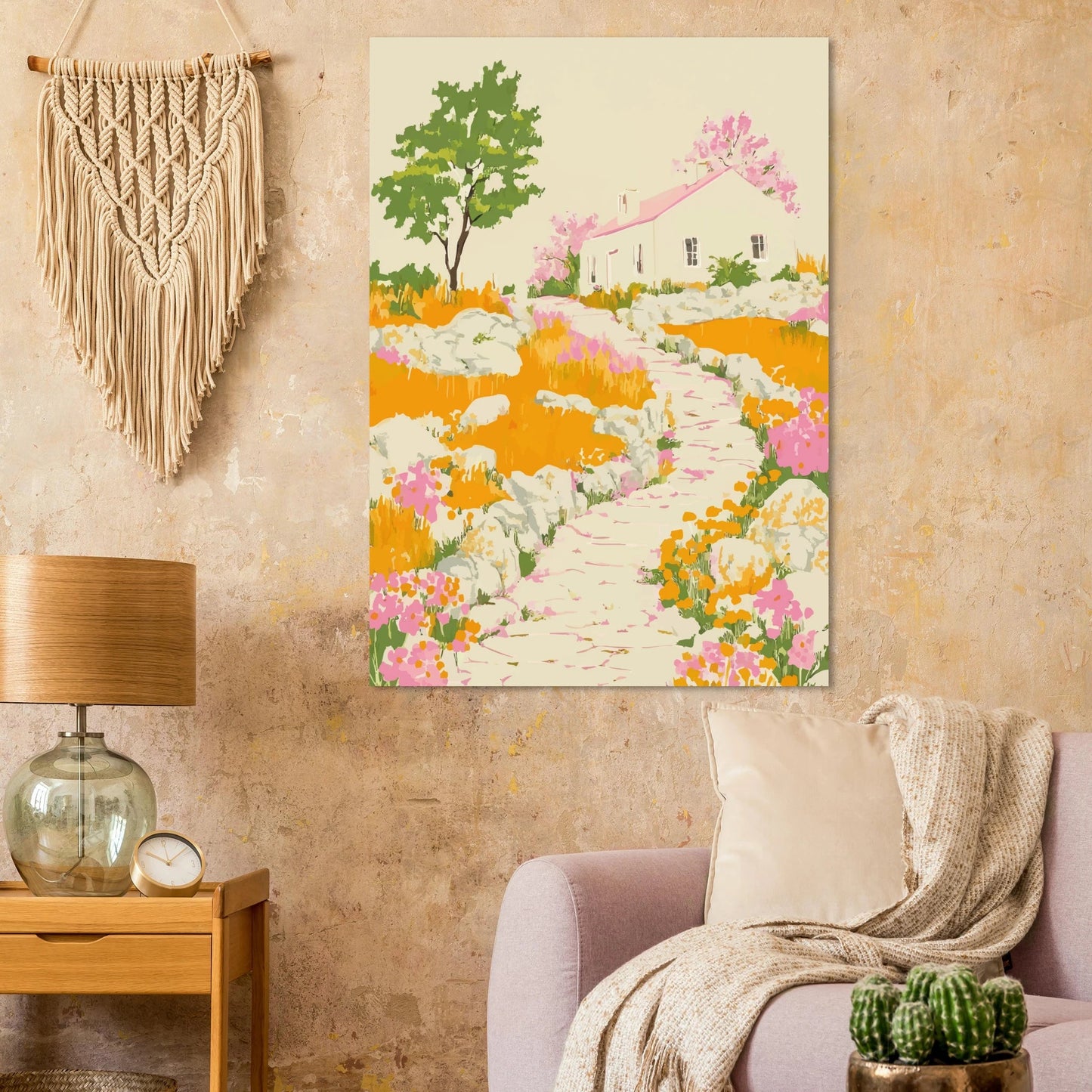 Charming landscape poster - Sillystroke