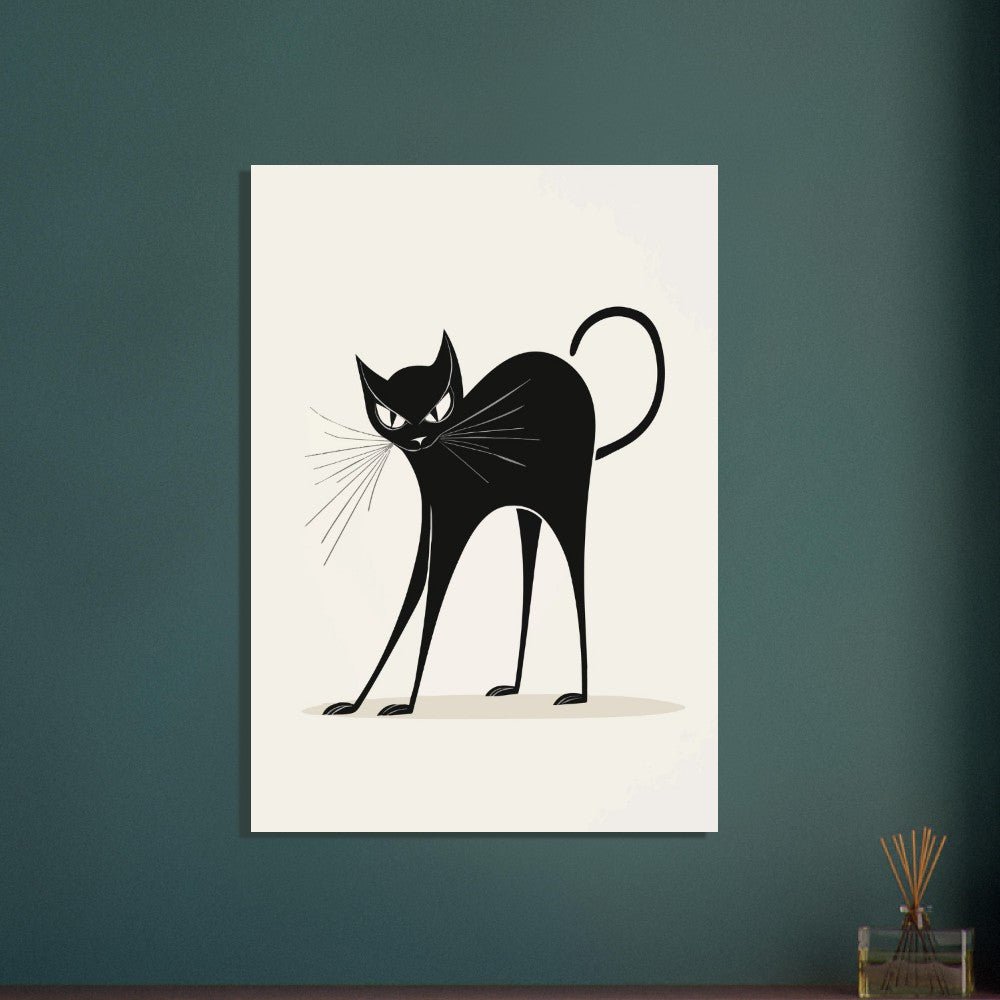 Classic cat poster - Sillystroke