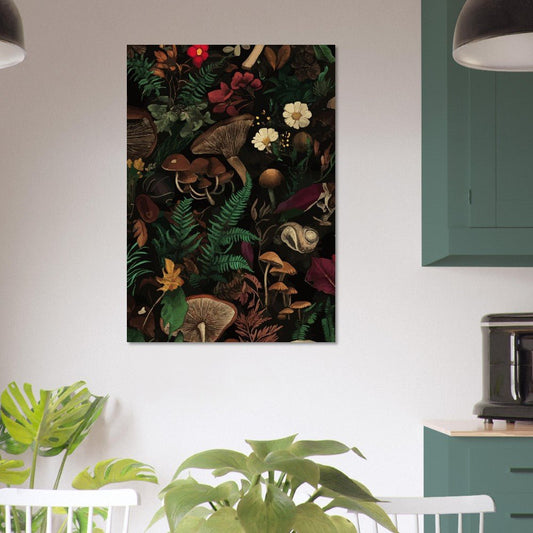 Classic forest pattern Poster - Sillystroke