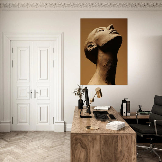 Clay silhouette poster - Sillystroke