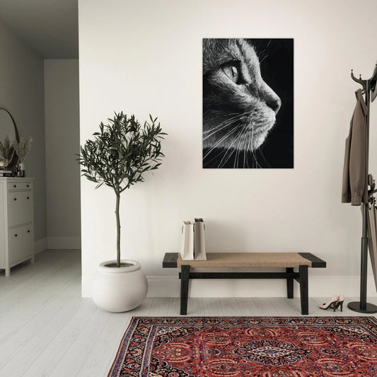 Close - up cat poster - Sillystroke