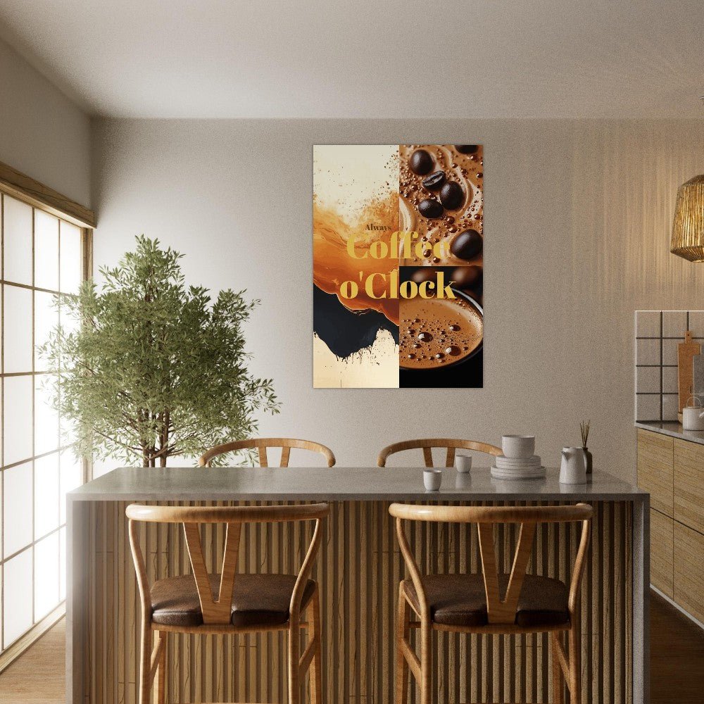 Coffee lover's dream poster - Sillystroke