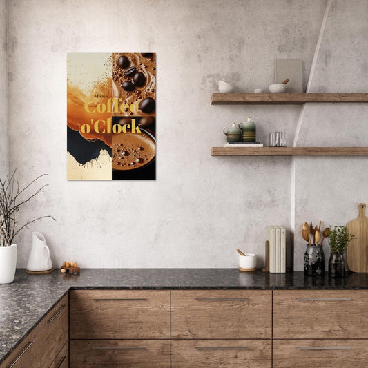 Coffee lover's dream poster - Sillystroke