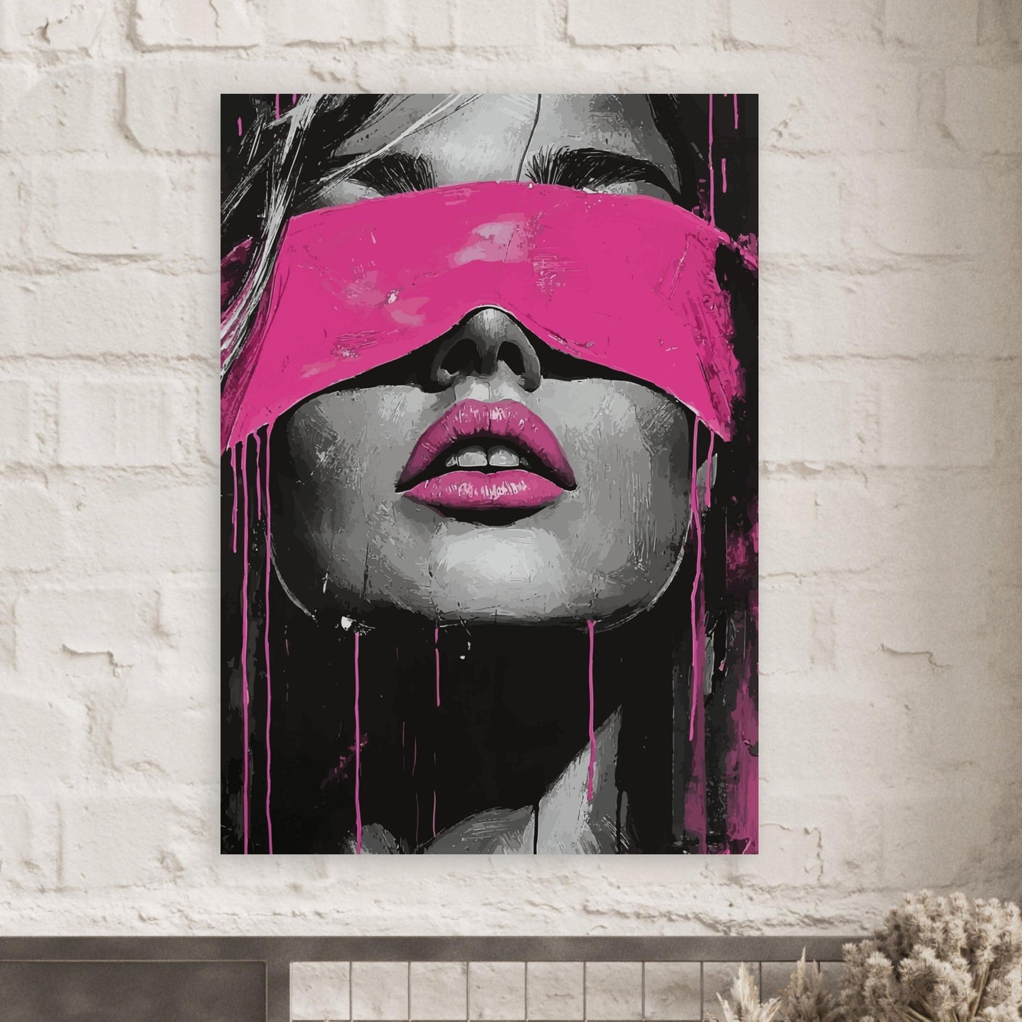 Color splash woman poster - Sillystroke