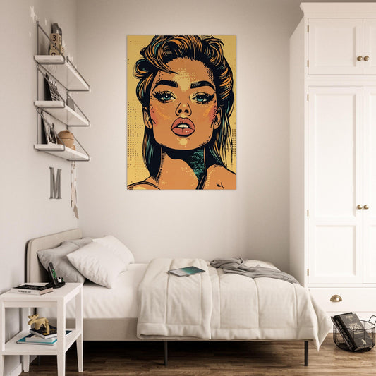 Comic portrait poster - Sillystroke