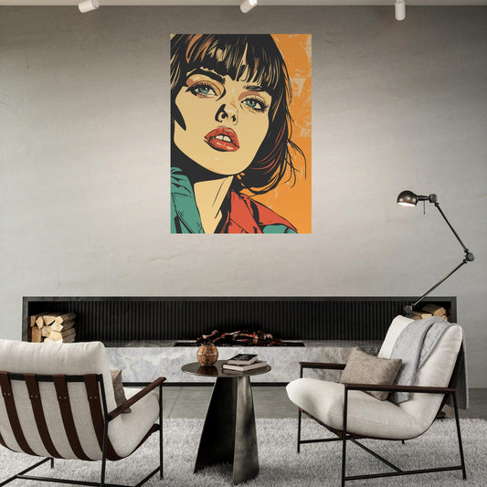 Comic portriat poster - Sillystroke