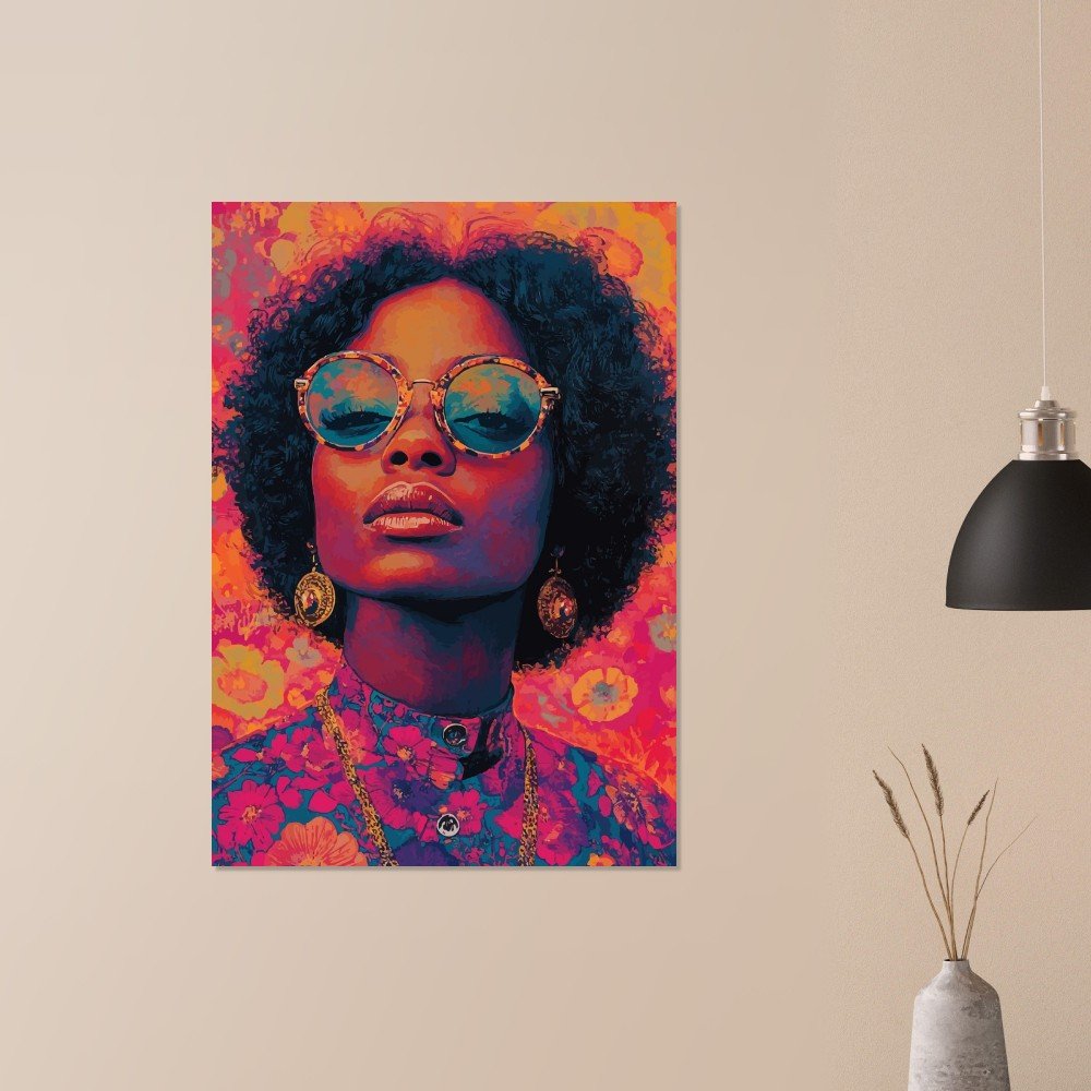 Confident woman poster - Sillystroke