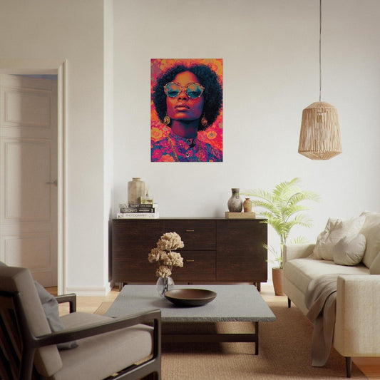 Confident woman poster - Sillystroke