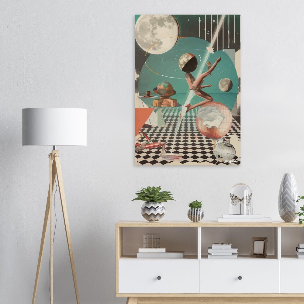 Cosmic caos poster - Sillystroke