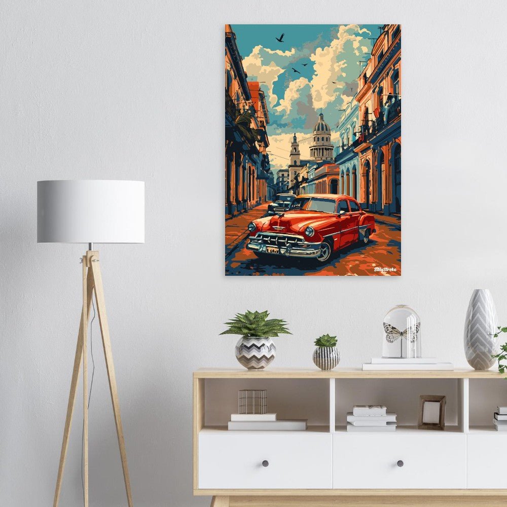 Cuba poster - Sillystroke
