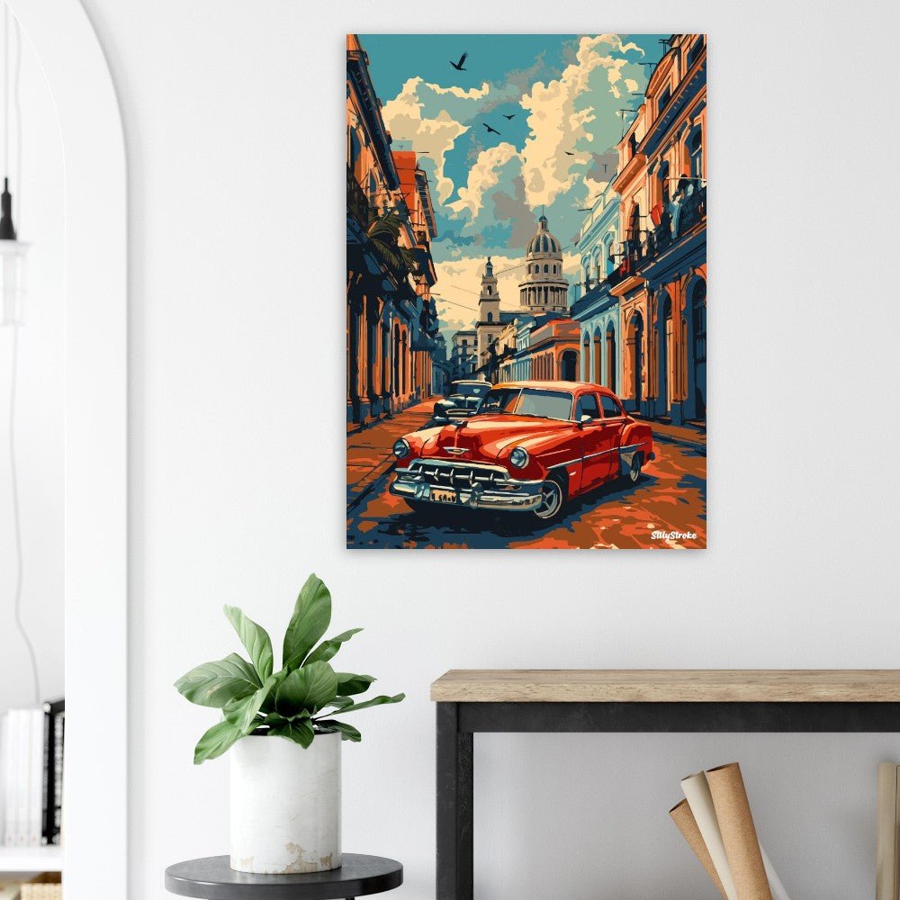 Cuba poster - Sillystroke