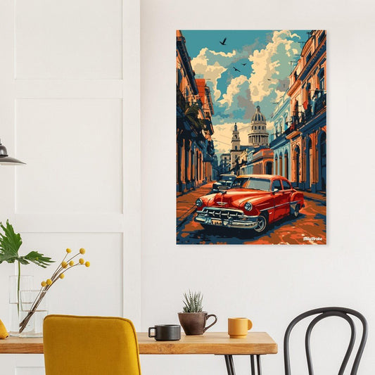 Cuba poster - Sillystroke