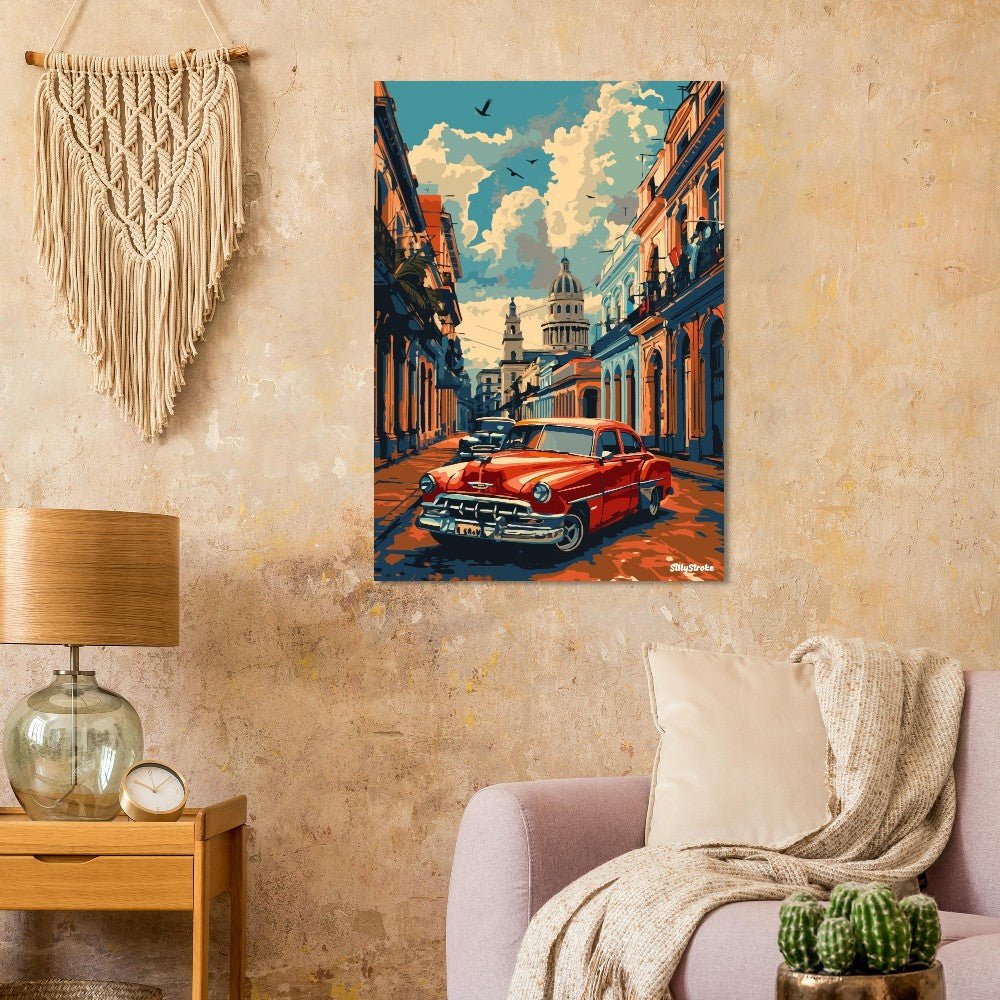 Cuba poster - Sillystroke