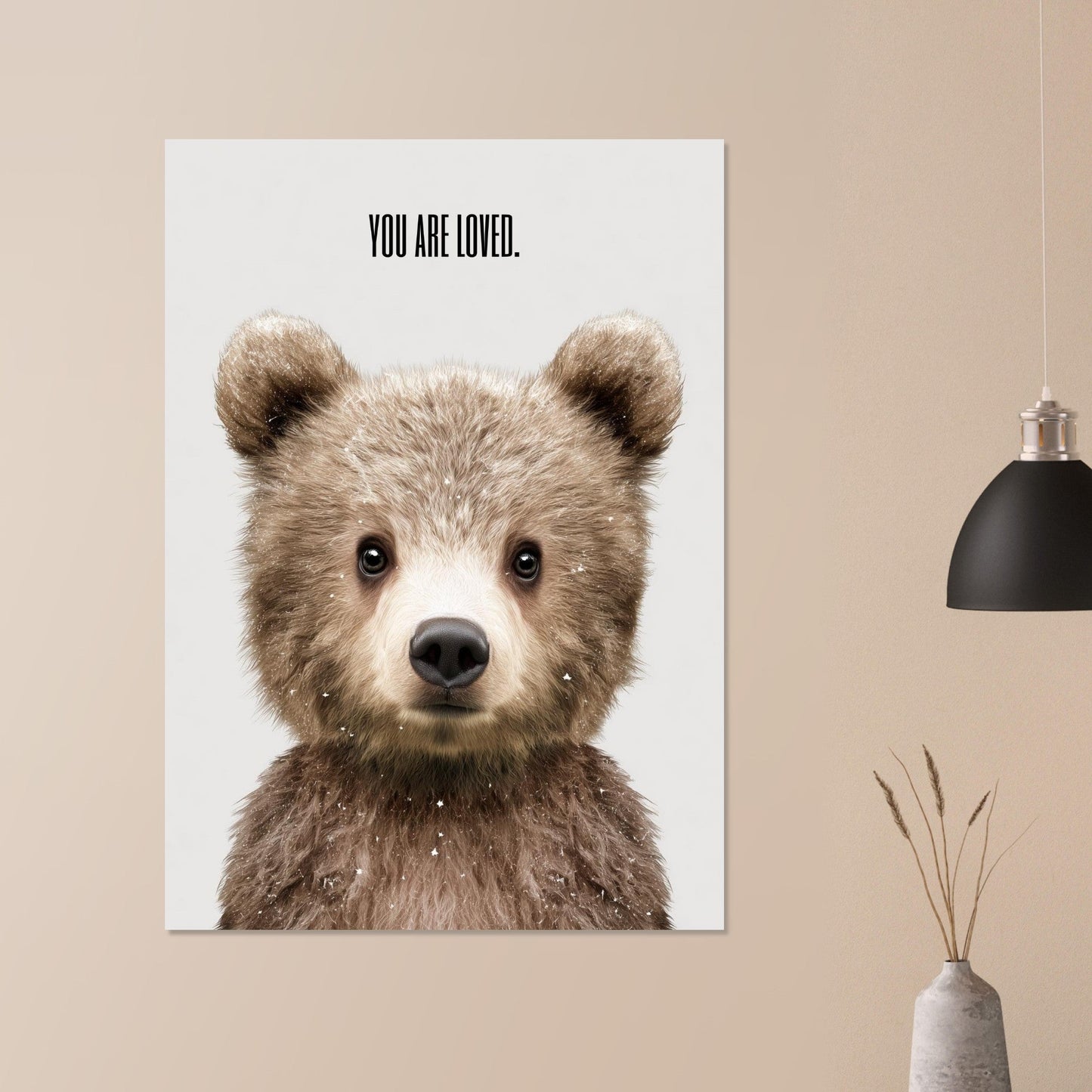 Cute bear poster - Sillystroke