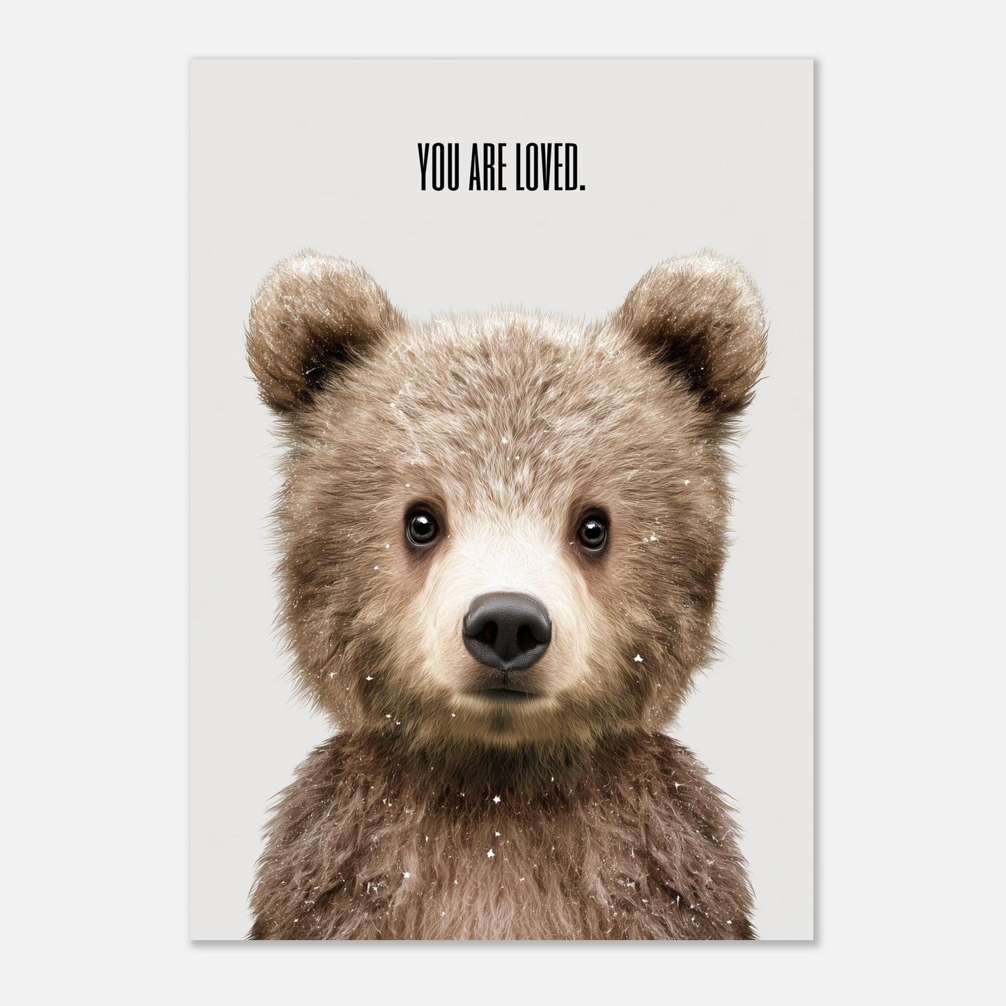 Cute bear poster - Sillystroke